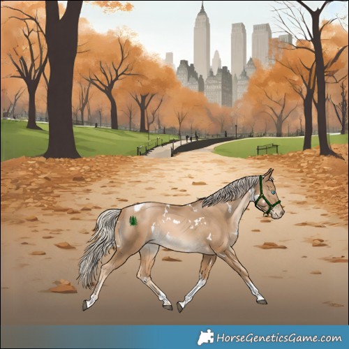 Horse Color:White Spotted Chocolate Palomino Snowdrop Tobiano Rabicano