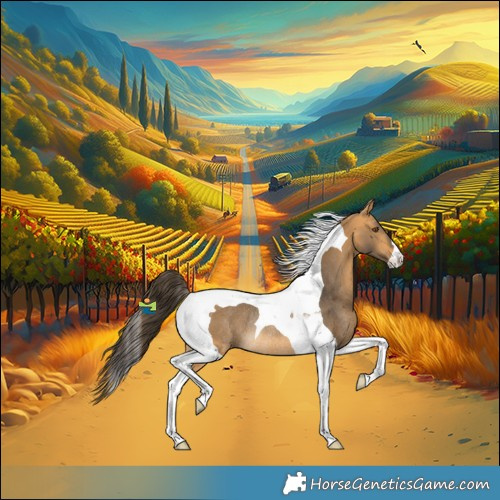 Horse Color:Buckskin Tobiano Rabicano 