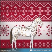 Horse Color:Buckskin Tobiano Near Leopard 