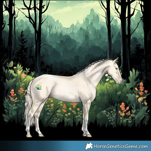 Horse Color:Palomino Pearl Dun Tobiano 