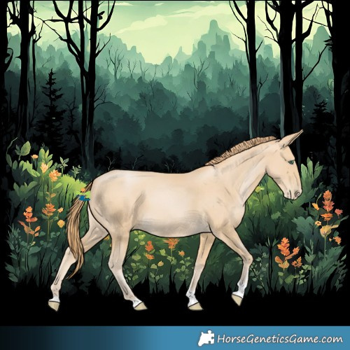 Horse Color:Smoky Black Pearl Tobiano 