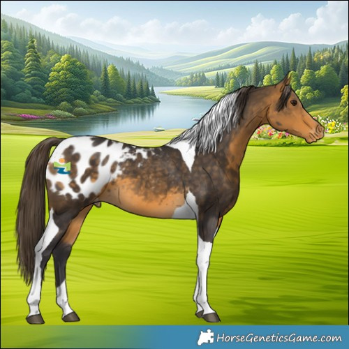 Horse Color:Buckskin Tobiano Appaloosa 