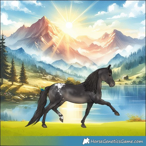 Horse Color:Smoky Black Blanket
