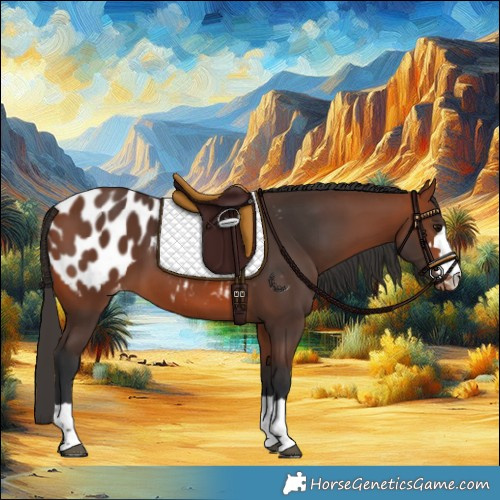 Horse Color:Bay Blanket