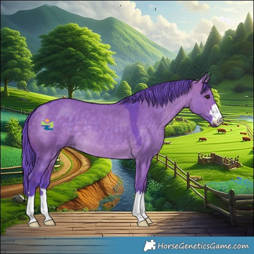 Horse Color:Watercolor Brown Dun
