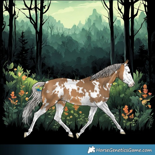 Horse Color:White Spotted Silver Buckskin Splash
