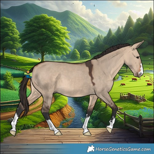 Horse Color:Bay Dun 