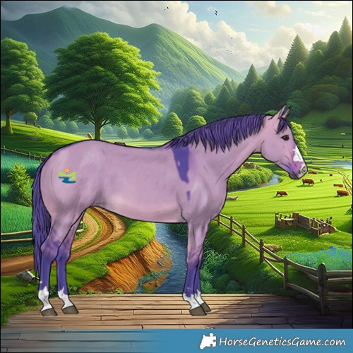 Horse Color:Watercolor Brown Dun