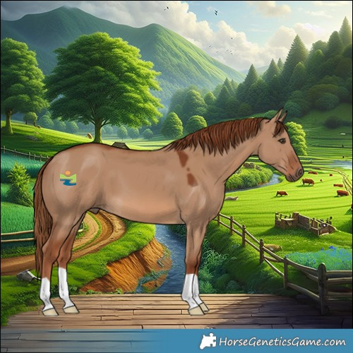 Horse Color:Red Dun