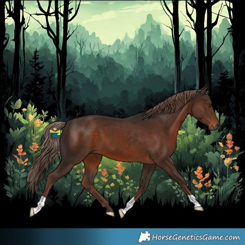 Horse Color:Liver Chestnut 