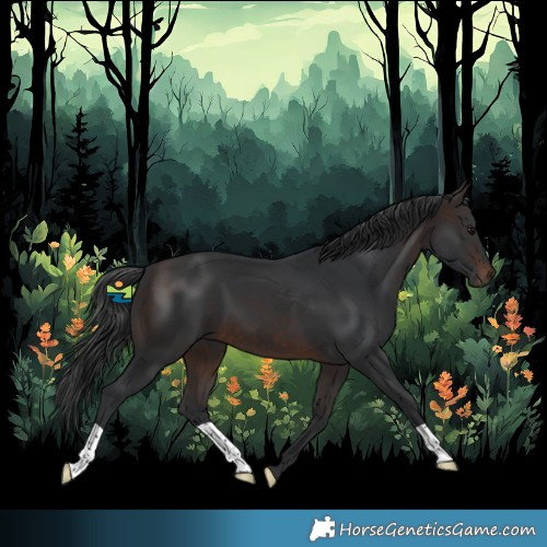 Horse Color:Brown 