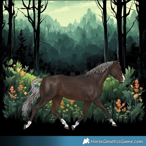 Horse Color:Silver Brown