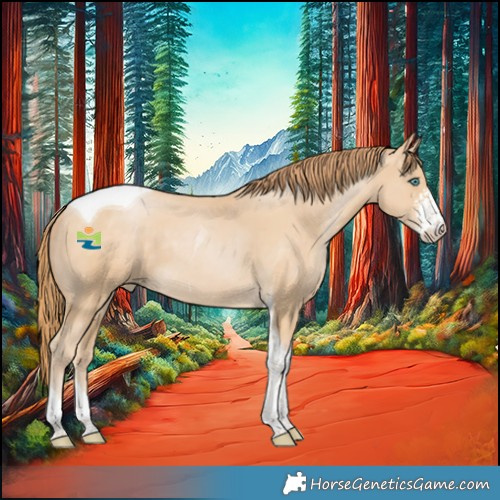 Horse Color:Smoky Black Pearl Sabino Tobiano