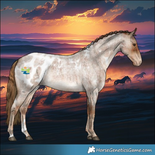 Horse Color:Plaid  White Spotted Red Roan Appaloosa 