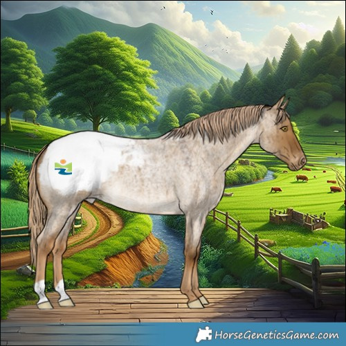 Horse Color:Chocolate Palomino Roan Dun Snowcap Brindle 