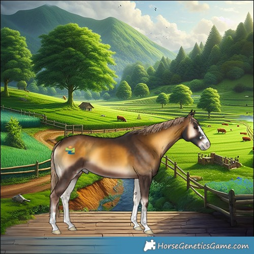Horse Color:Chocolate Palomino Onyx