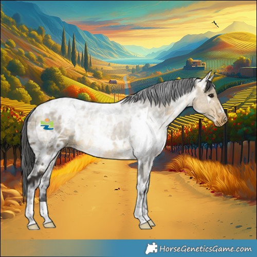 Horse Color:White Spotted Buckskin Ice Dun Appaloosa