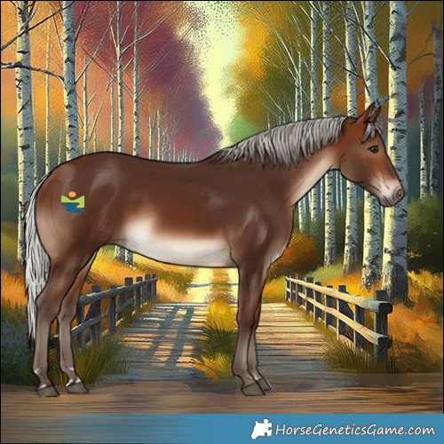 Horse Color:Silver Brown