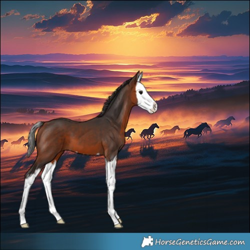 Horse Color:Bay Splash 