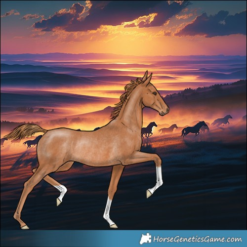 Horse Color:Chestnut Rabicano 