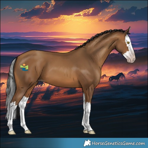 Horse Color:Gray Amber Champagne Splash