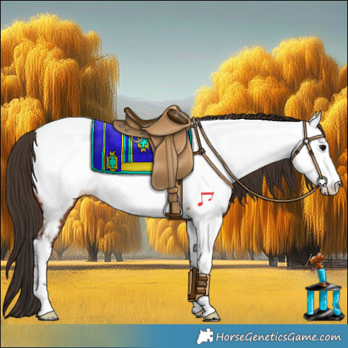 Horse Color:Bay Near Fewspot 