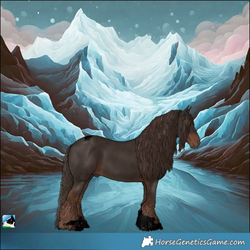 Horse Color:Void Liver Chestnut Tobiano