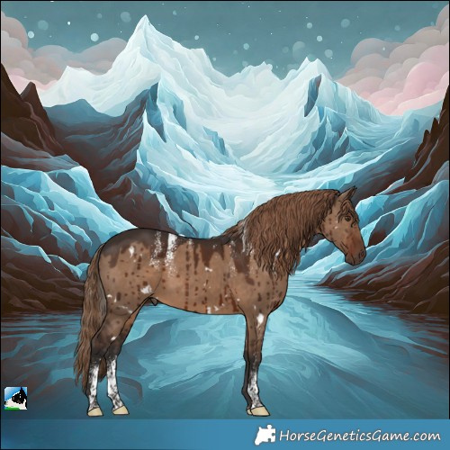 Horse Color:Powder White White Spotted Liver Red Dun Brindle 