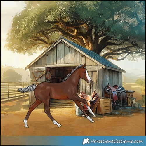 Horse Color:Silver Bay 