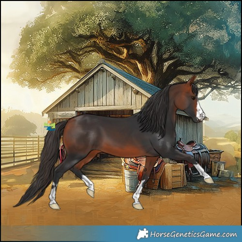 Horse Color:Bay 