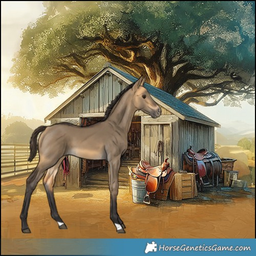 Horse Color:Buckskin Dun 