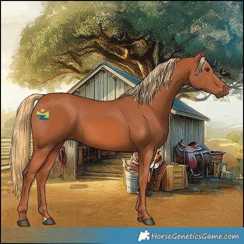 Horse Color:Chestnut 