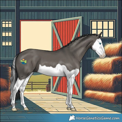 Horse Color:Grullo Splash