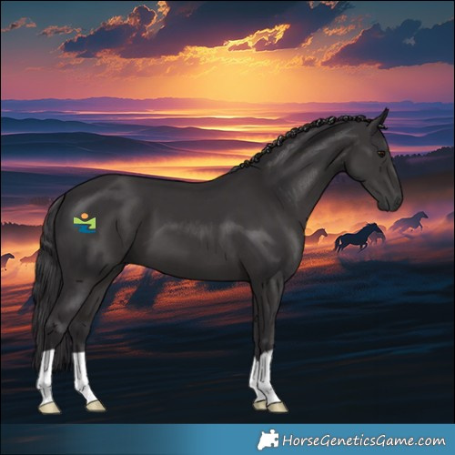 Horse Color:Smoky Black 