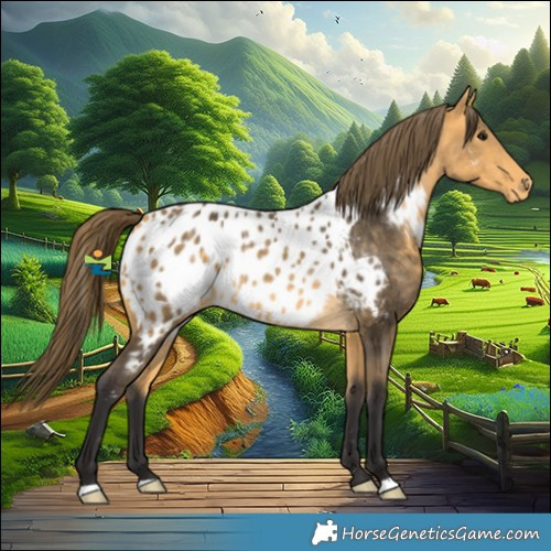 Horse Color:Buckskin Appaloosa 
