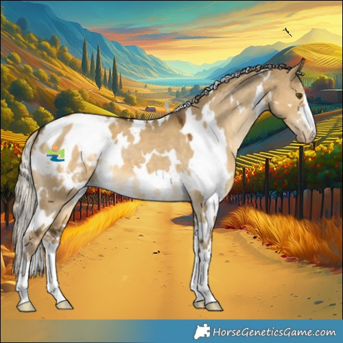 Horse Color:White Spotted Chocolate Palomino Dun Mushroom Appaloosa 