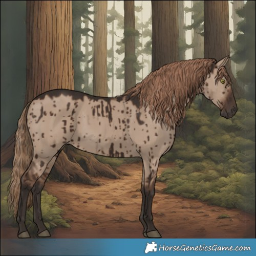 Horse Color:Liver Red Dun Brindle