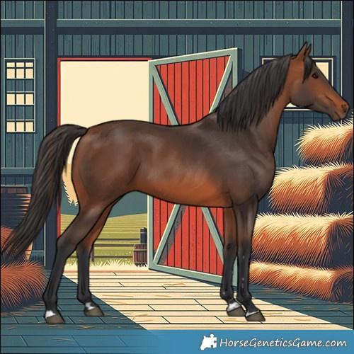 Horse Color:Bay 