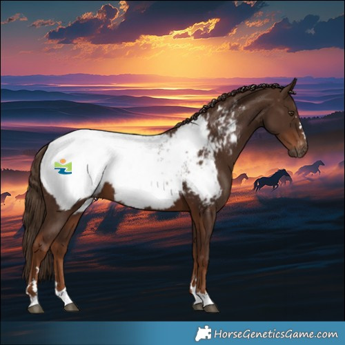 Horse Color:Gray Chestnut Appaloosa 