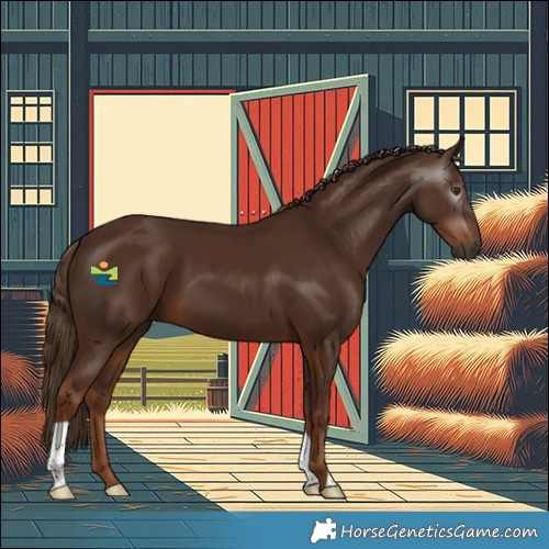 Horse Color:Gray Chestnut 
