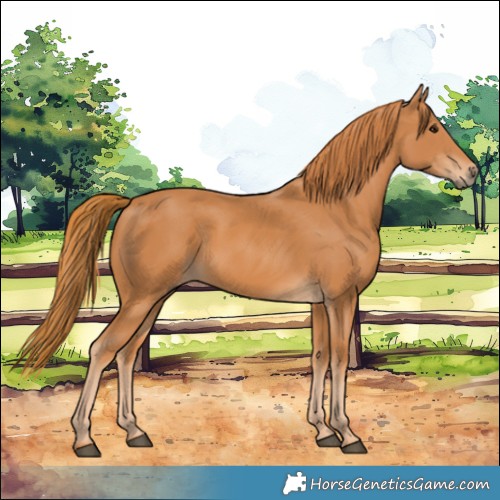 Horse Color:Chestnut 