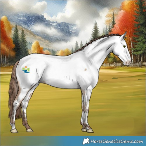 Horse Color:Sable Champagne Dun Appaloosa