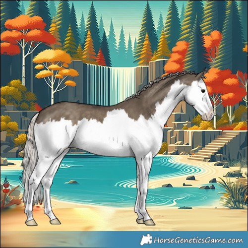Horse Color:Silver Smoky Grullo Splash 