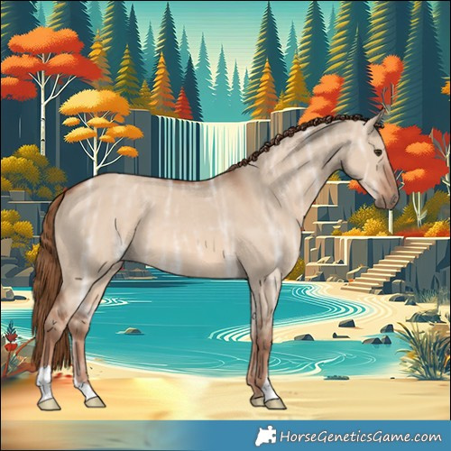 Horse Color:Red Dun Ice
