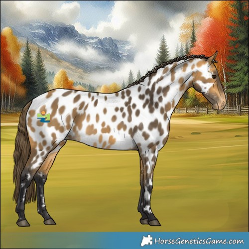 Horse Color:Buckskin Appaloosa
