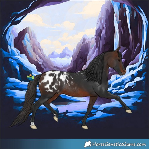 Horse Color:Brown Blanket Rabicano
