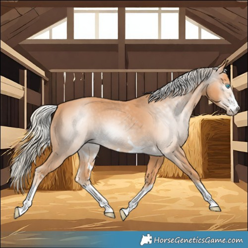 Horse Color:Gray Cremello