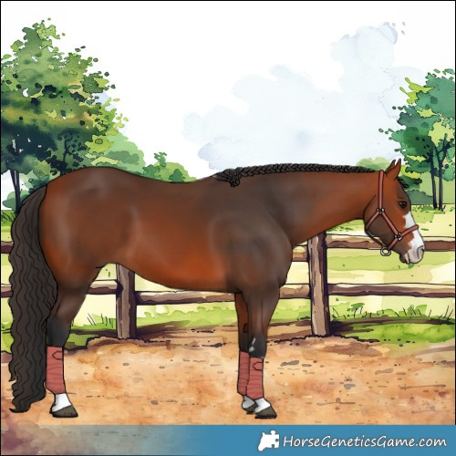 Horse Color:Bay 