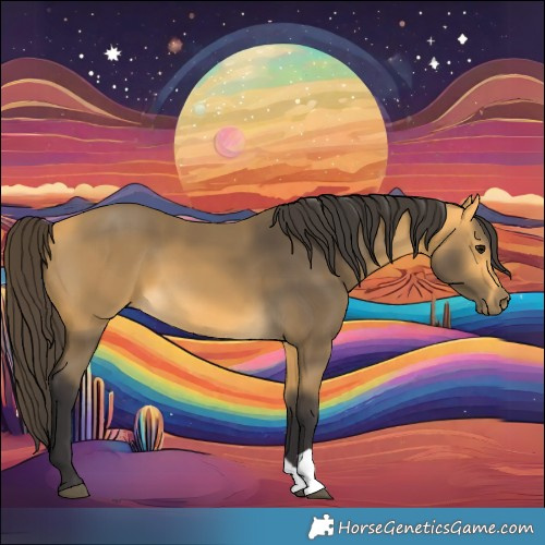 Horse Color:Buckskin 