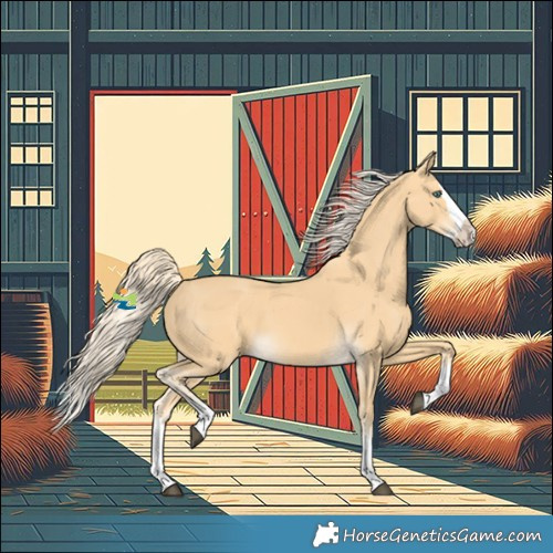 Horse Color:Palomino Splash